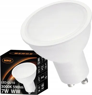 LED žiarovka GU10 8W WW Teplá farba 3000K 720lm Energeticky úsporná SMD 2835