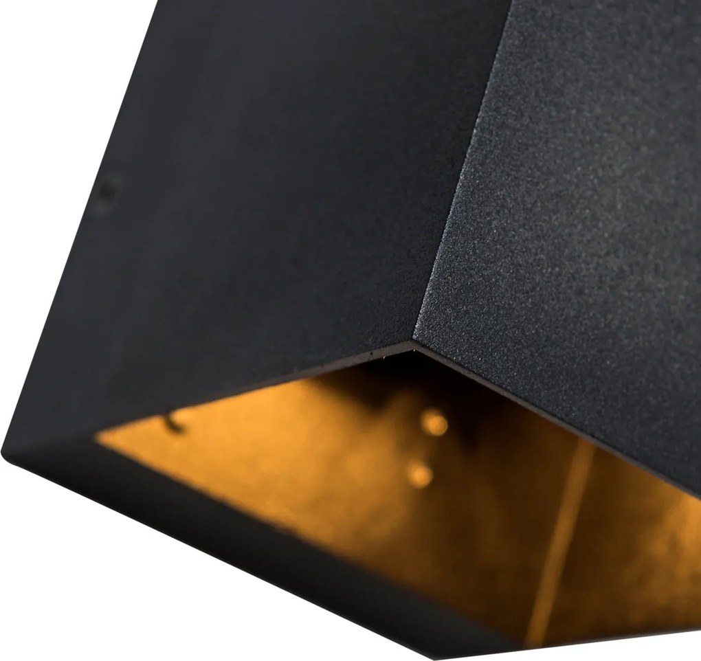 Inteligentné nástenné svietidlo čierne 8 cm vrátane Wifi G9 - Transfer