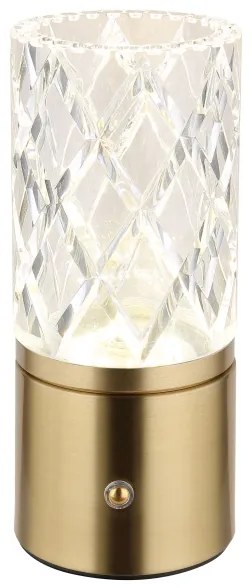 Globo 21010M - LED Stmievateľná stolná lampa LUNKI LED/2,5W/3,7V