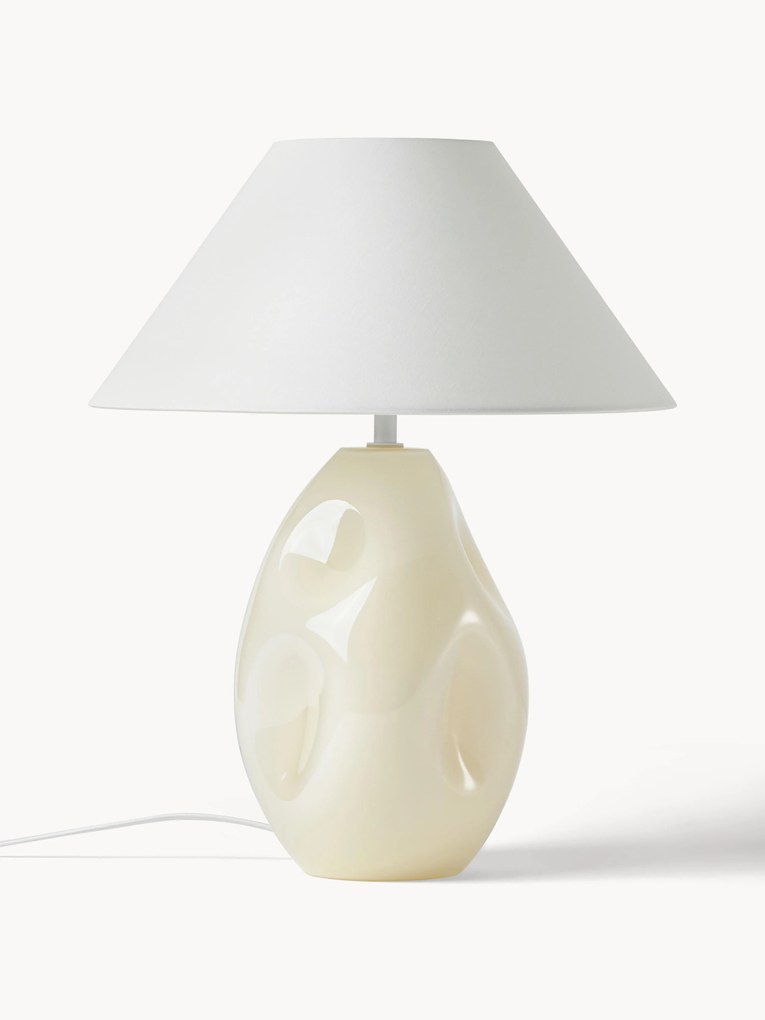 Stolová lampa z opálového skla Xilia