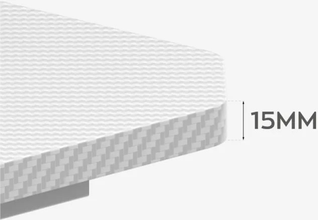 Herný rohový stôl Hero 7.3 biely