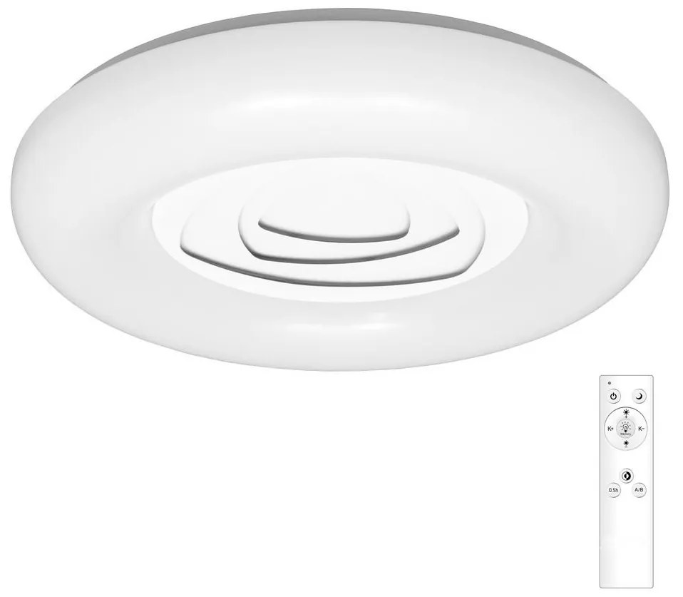 Ecolite Ecolite WCL01R-80 - LED Stmievateľné svietidlo DONUT LED/80W/230V 3000-6500K EC0297