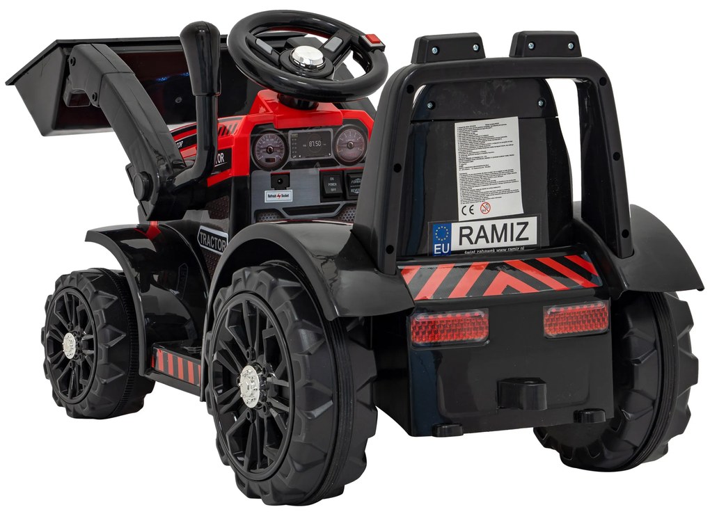 Akumulátorový traktorový buldozér RAMIZ G320 - červený
