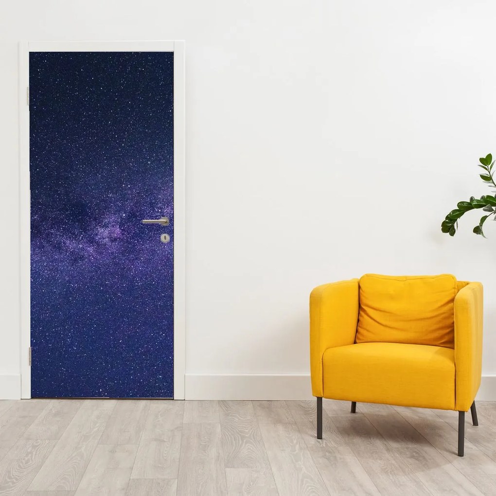 Fototapeta na dvere - Nočná obloha (95x205cm)