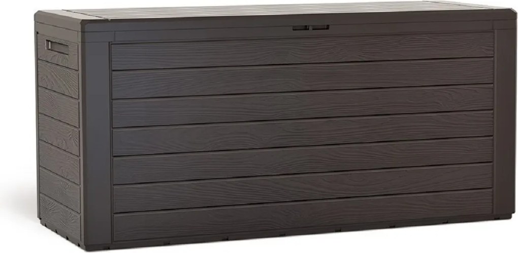 PROSPERPLAST Záhradný box WOODEBOX, 116 cm