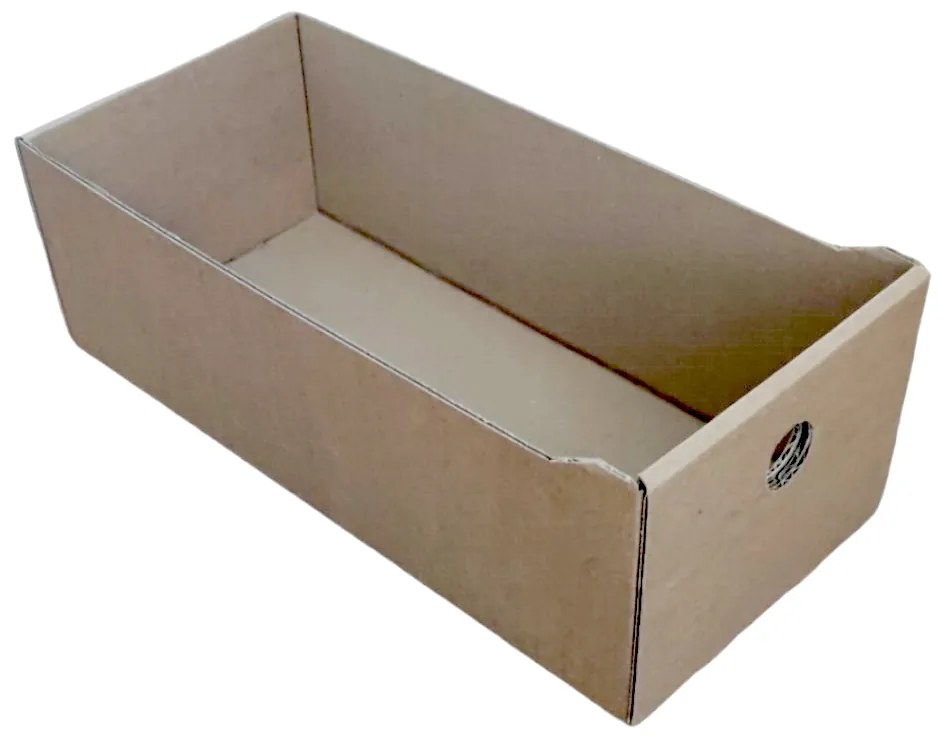 KARTON PAK 2. akosť - Úložné boxy na oblečenie, organizéry do skrine EKO KARTON 18x40x13cm - zásuvka