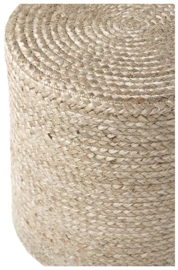 Sivobéžový taburet Jutta Greige – Hanse Home