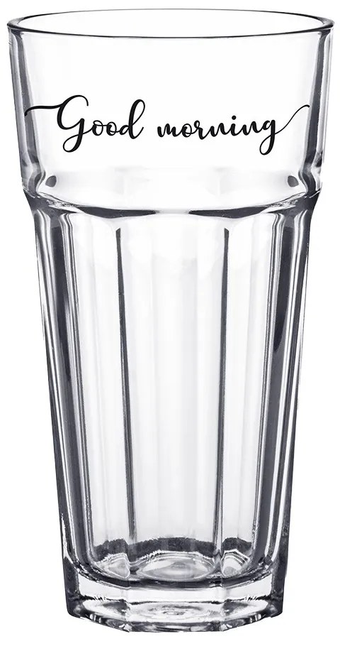 Pohárik s nápisom Good Morning - Ø 8*15 cm / 320 ml
