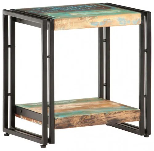 vidaXL Príručný stolík 40x30x40 cm recyklovaný masív-