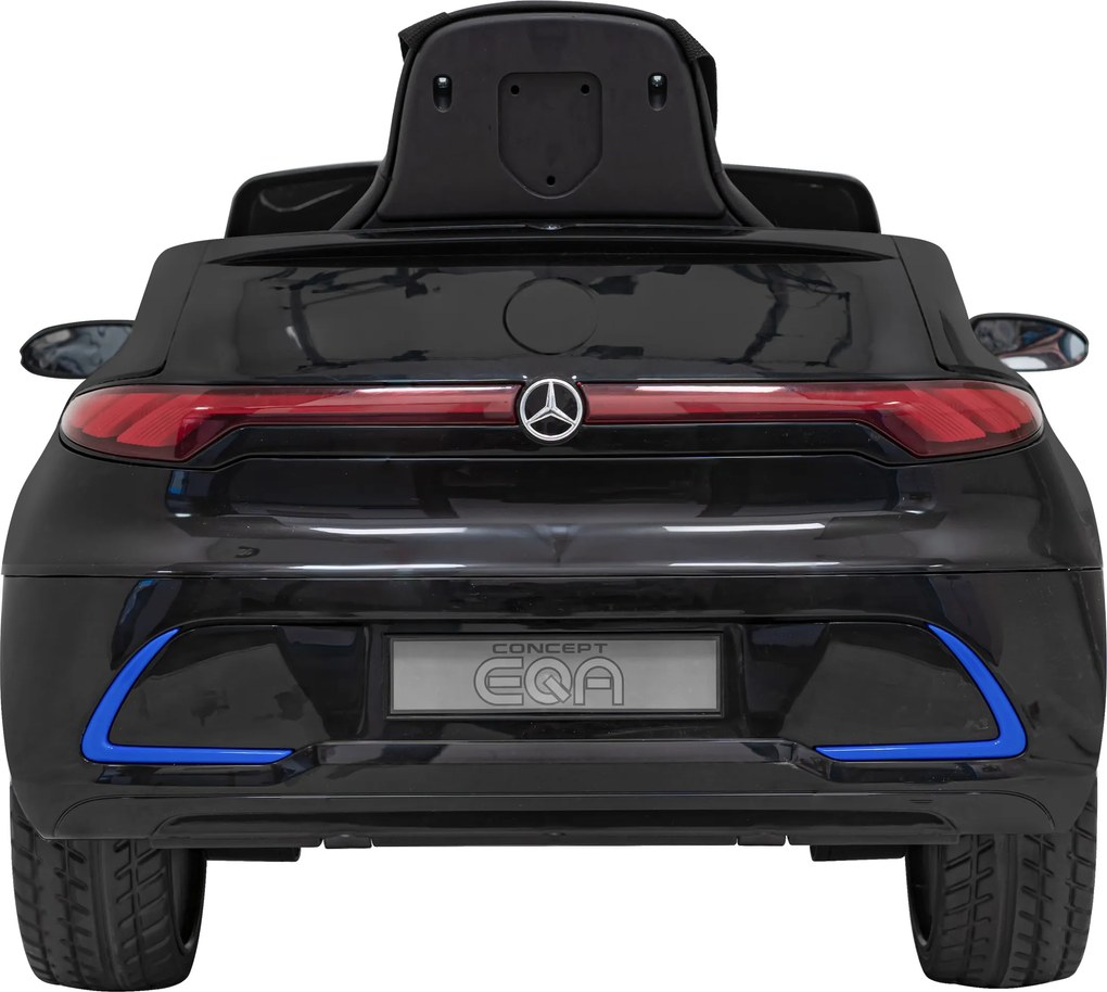 Ramiz Mercedes Benz AMG EQA pre deti čierna