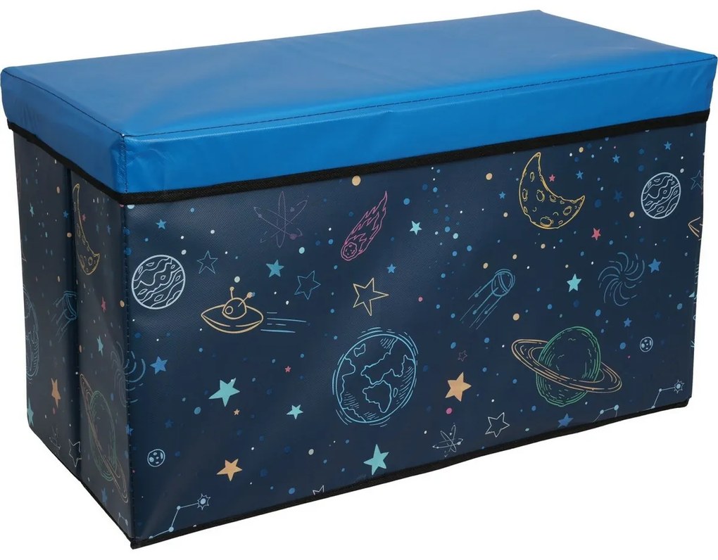 Detský úložný box Vesmír, 60 x 30 x 35 cm