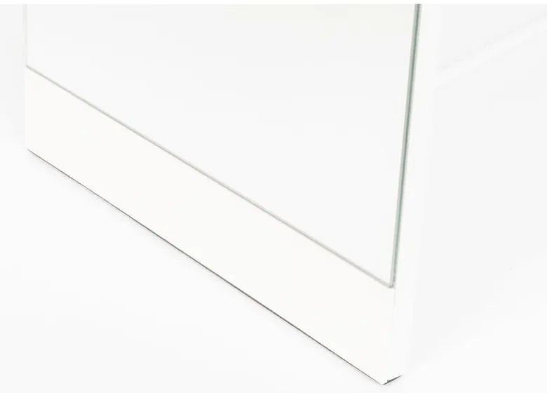 Biele stojacie zrkadlo Stand