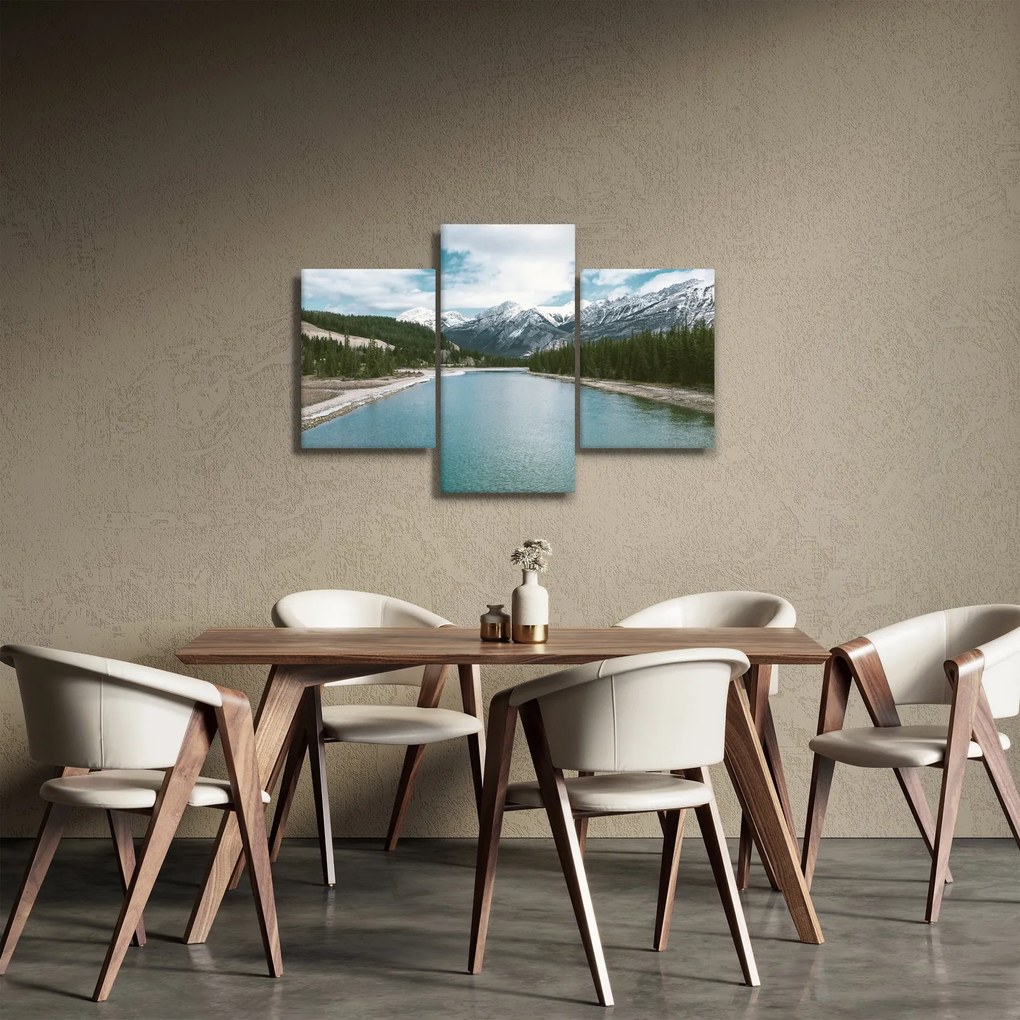 Obraz horskej krajiny (90x60 cm)