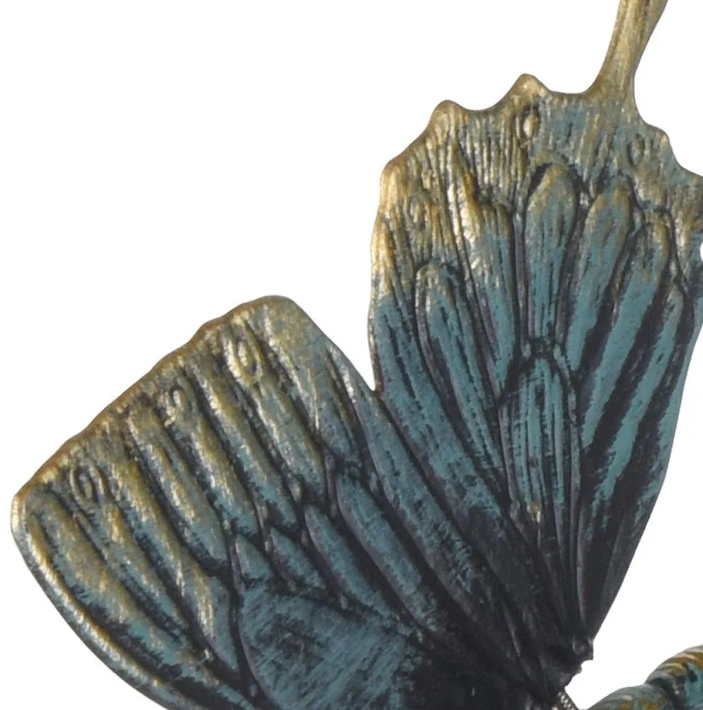 Zapichovacia záhradná dekorácia Butterfly, sada 2ks, 40 cm, plast, viacfarebná