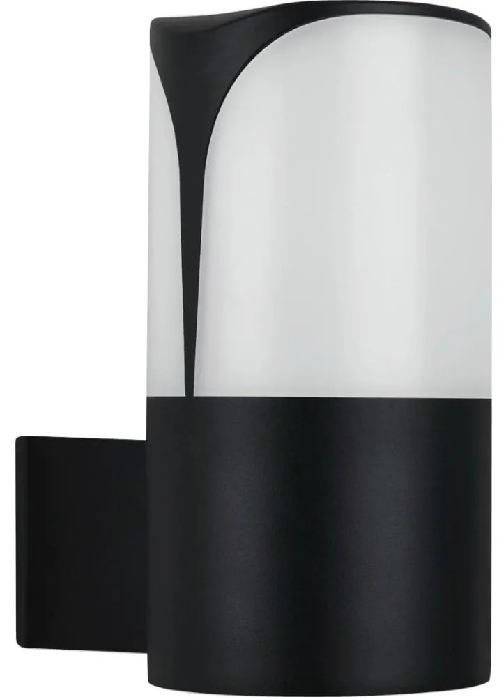 Telefunken 320305TF - Vonkajšie nástenné svietidlo 1xE27/12W/230V IP44 čierna