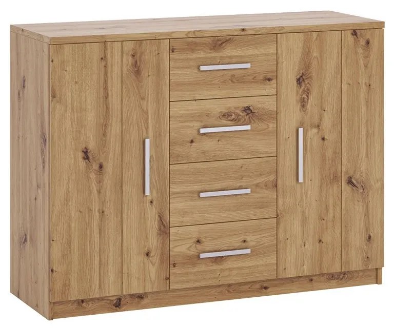 Komoda Kler K2D4SZ KE01, Farby: dub monastery