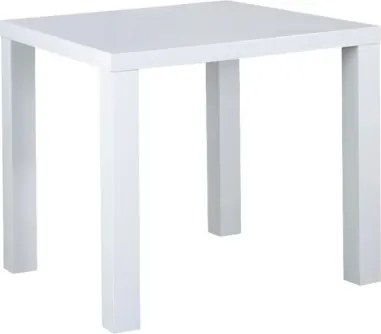 Jedálenský stôl Festim 80x80 cm, biely%