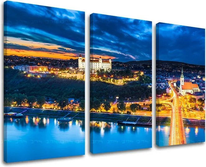 Obraz na stenu 3 dielny SLOVENSKO SK018E30