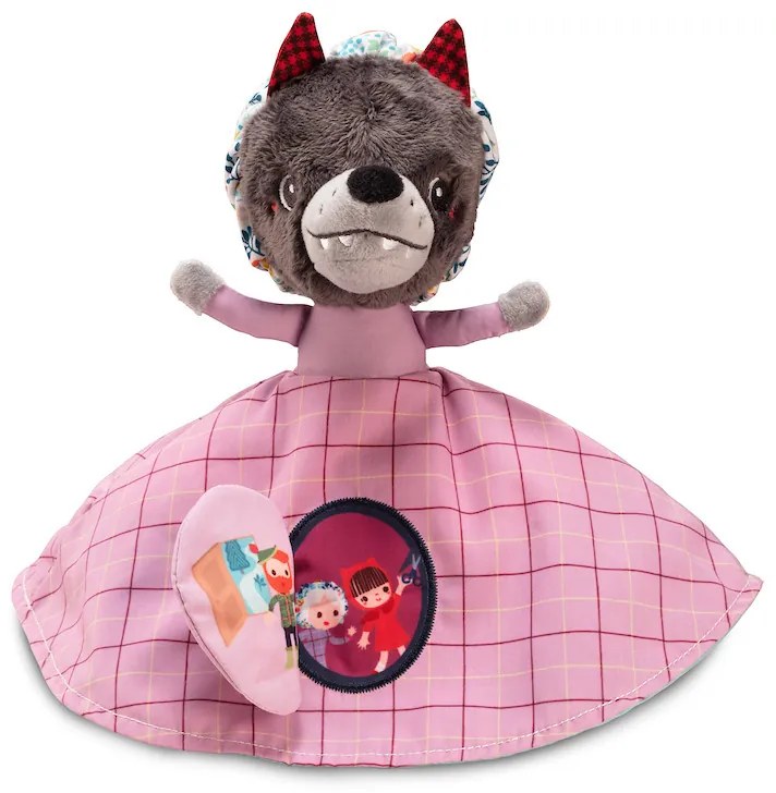 Lilliputiens - obojstranná rozprávková bábika - Červená Čiapočka