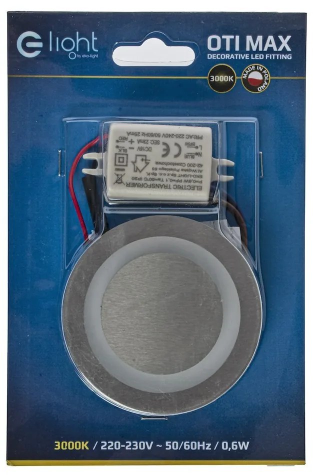 Schodiskové LED svietidlo Oti Max, 1x LED 0,6w, 3000k, s
