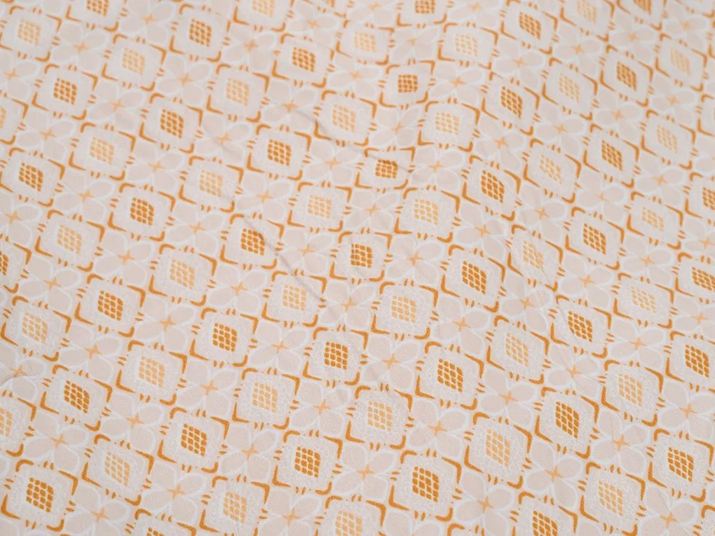 Obojstranné obliečky DUO SENSE SOFIRA krémové + obliečka na vankúšik 40x50 cm ZDARMA Rozmer obliečky: 70 x 90 cm | 140 x 200 cm