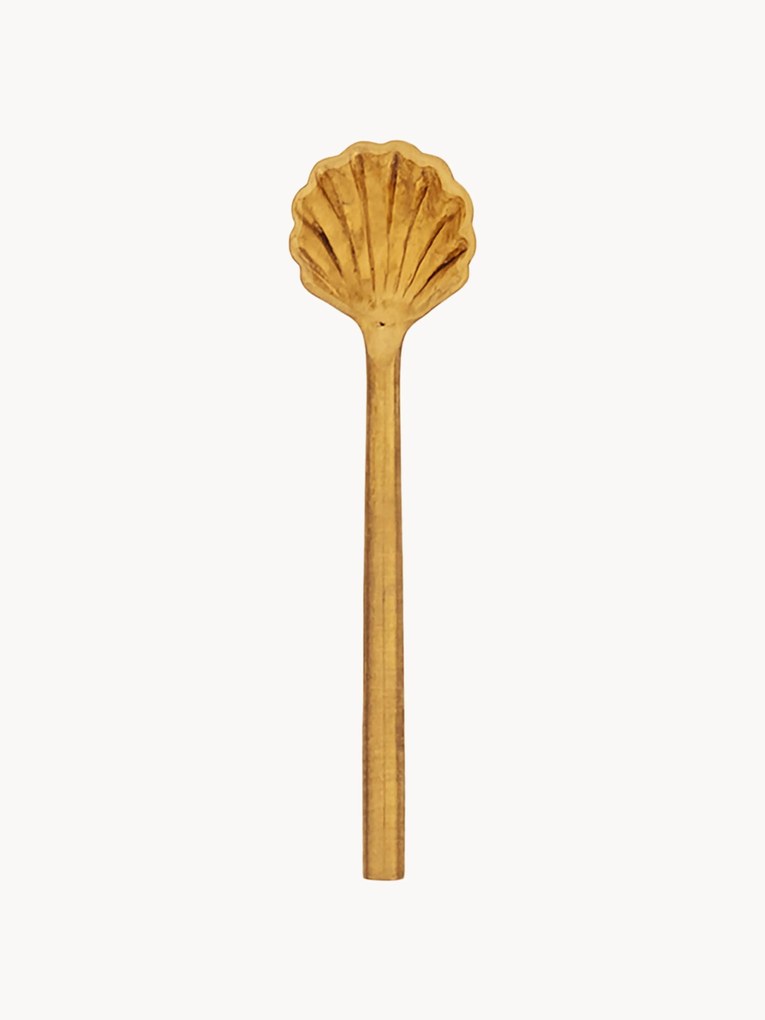 Ručne vyrobené čajové lyžičky Goblet, D 10 cm, 4 ks