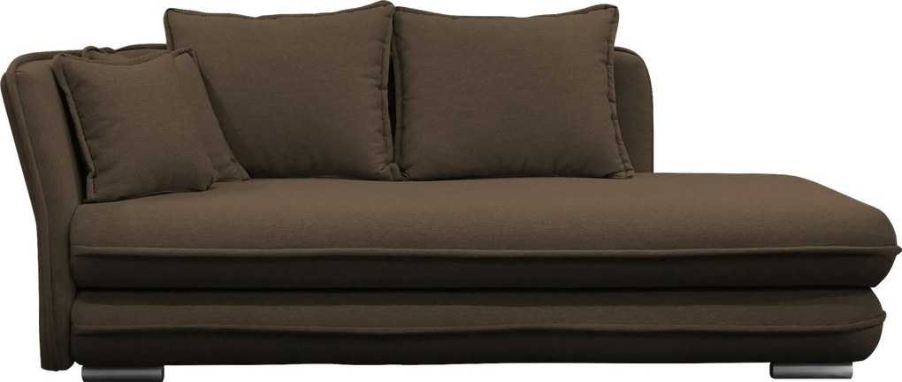 XXXLutz LEŽADLO, textil, hnedá MID.YOU - Online Only obývacie izby - 001574004404