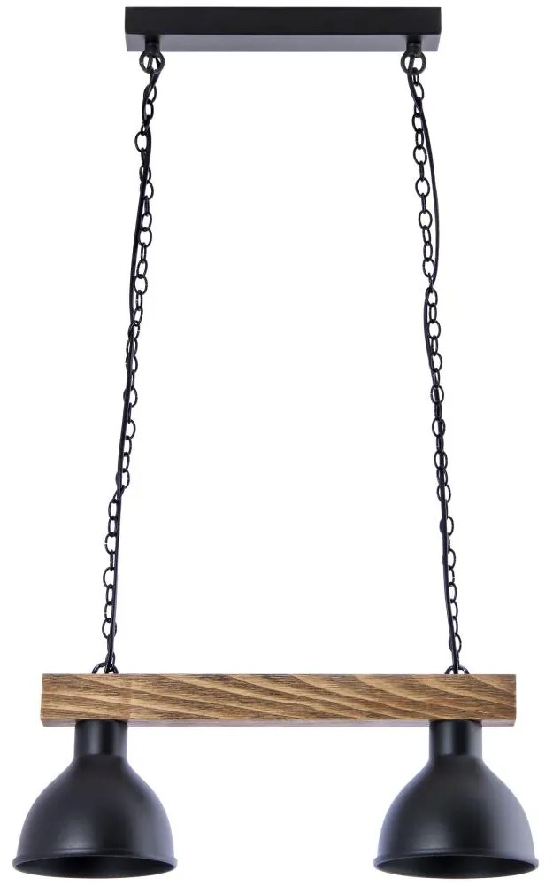 Luster na reťazi 2xE27/60W/230V