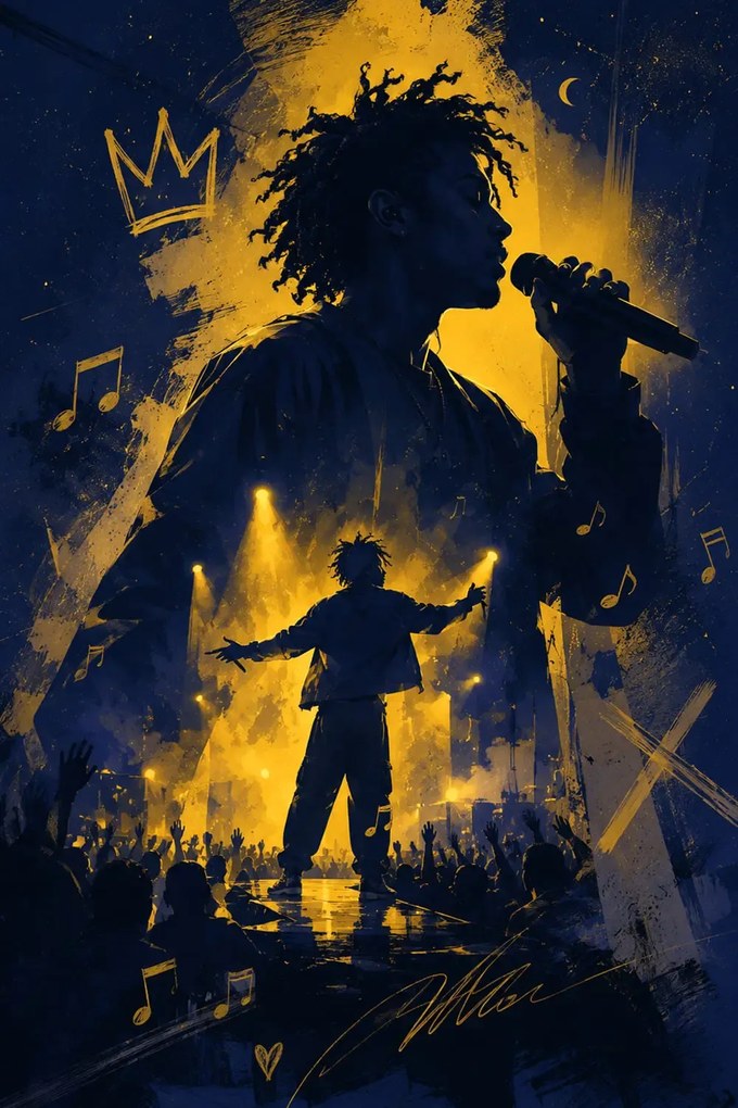 Pop - Metalický obraz 70x50cm