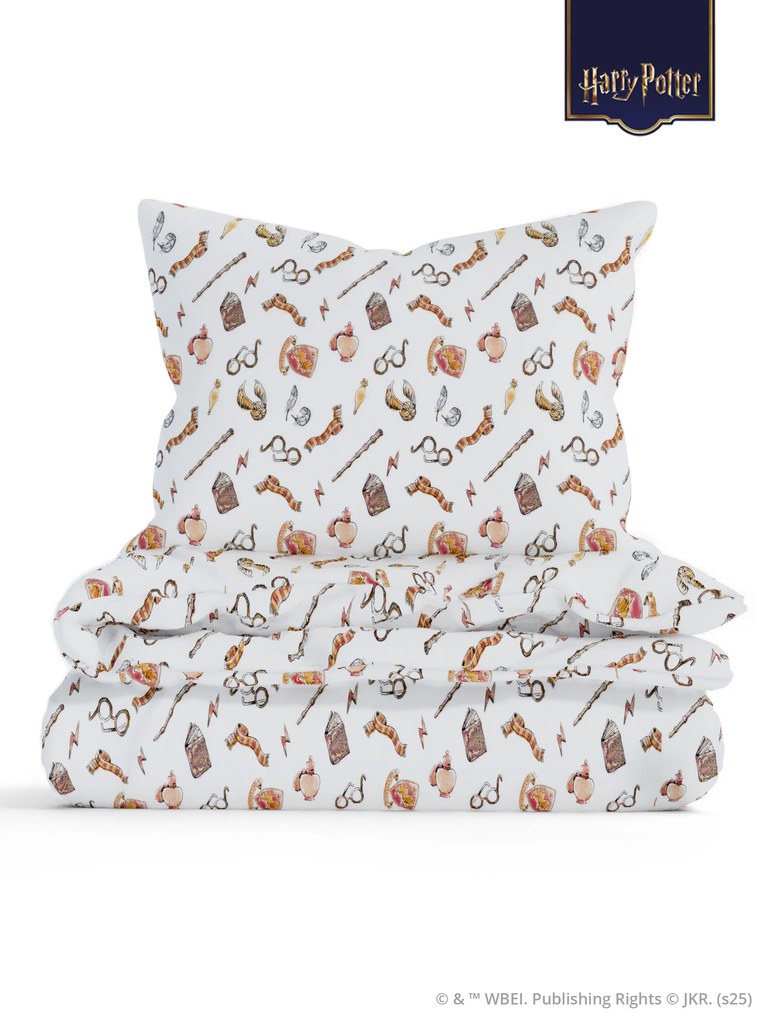 Predĺžené obliečky mikroplyš Harry Potter - Chrabromil 1