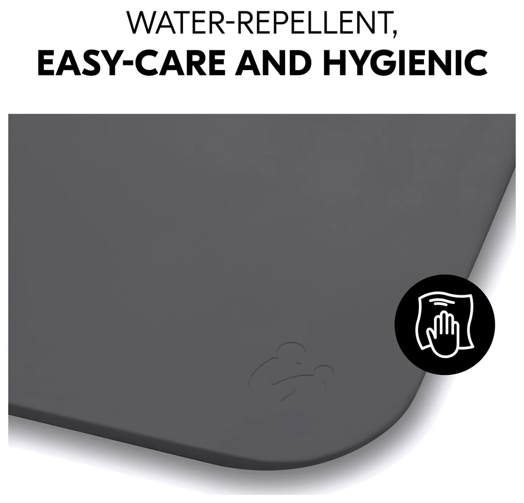 Hauck Silikónová prebaľovacia podložka Change N Clean, antracit