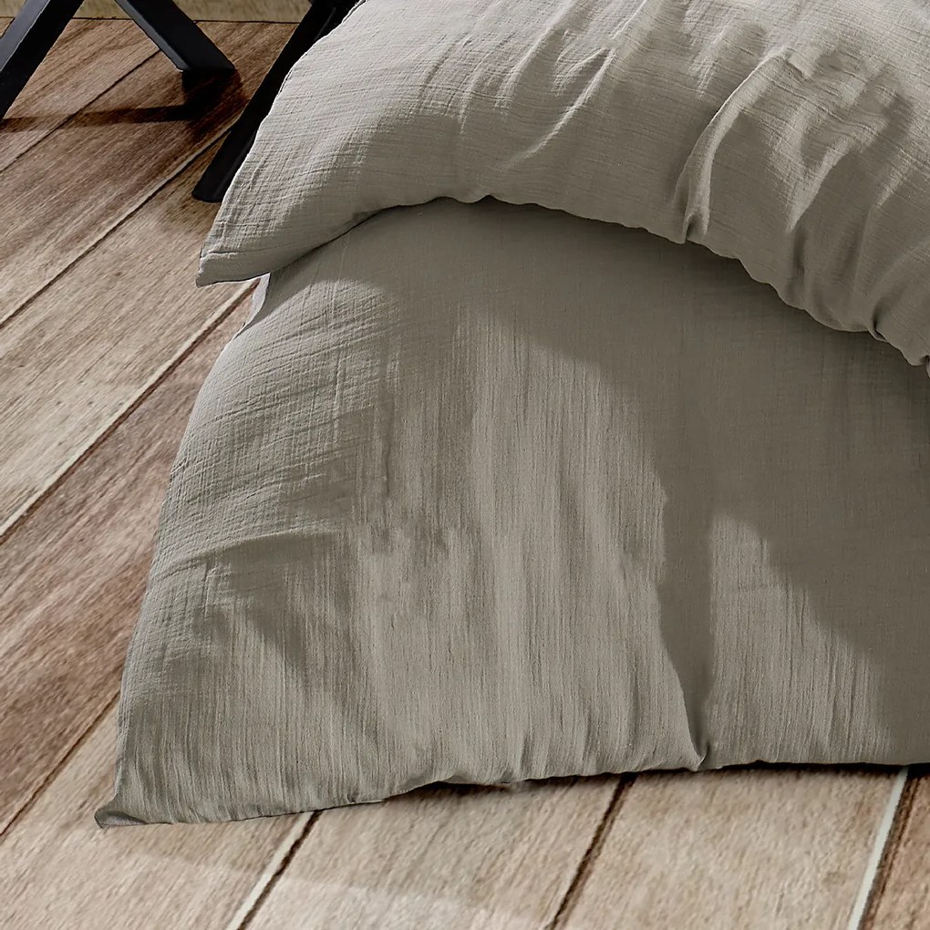 4Home Mušelínové obliečky Sand, 220 x 200 cm, 2 ks 70 x 90 cm