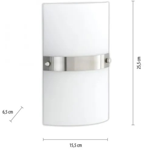 Paul Neuhaus 9846-55 - Nástenné svietidlo SQUARE 2xE14/40W/230V