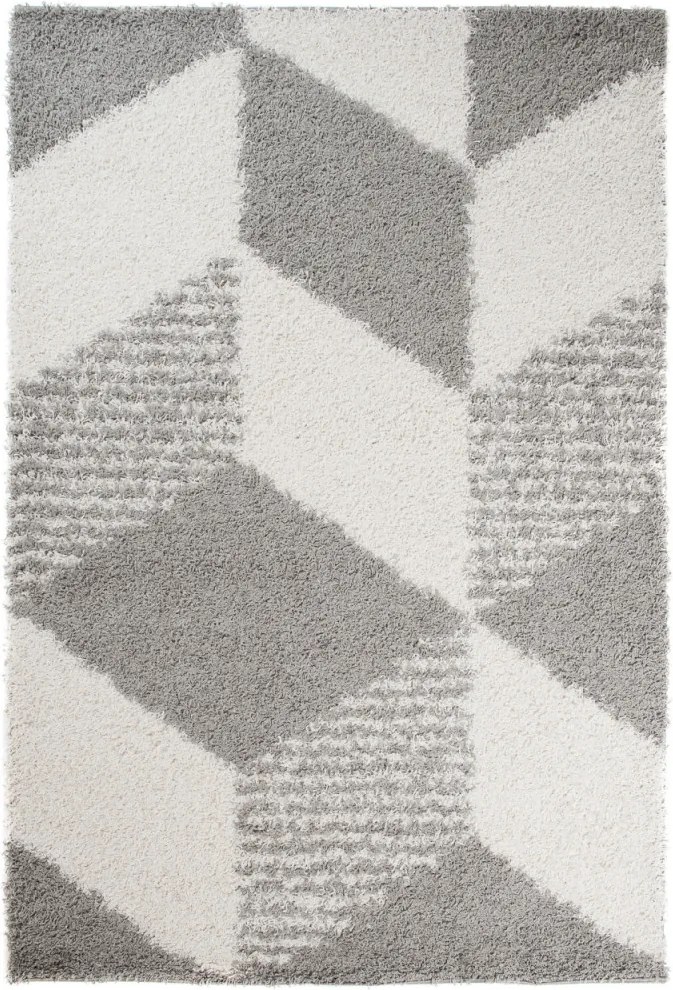 Kusový koberec Shaggy Chris svetlo sivý, Velikosti 80x150cm