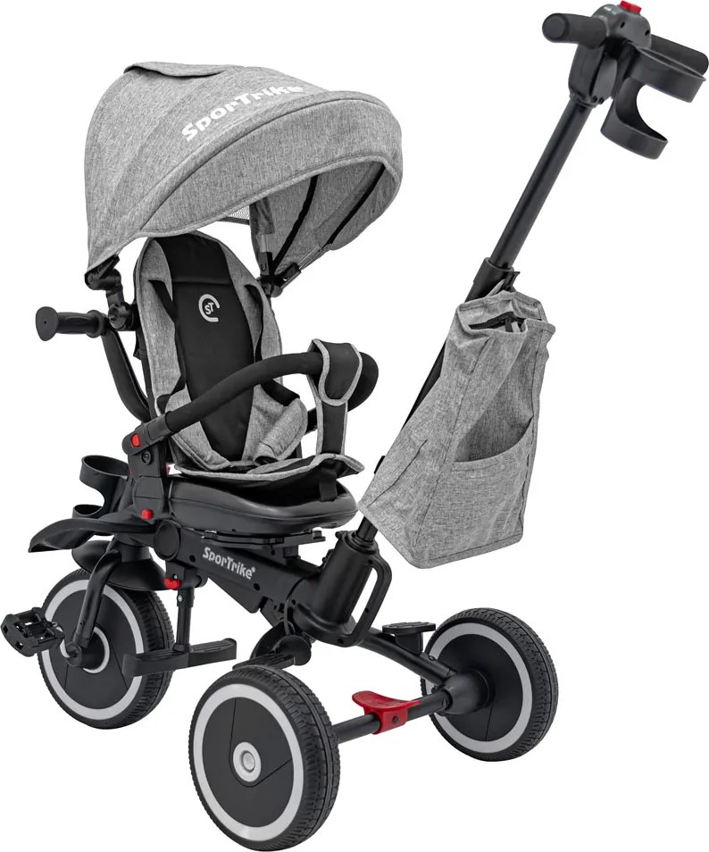 Ramiz Trojkolka RIDER šedá SPORTRIKE