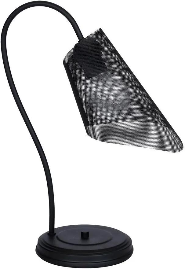 Luminex Stolná lampa GAVI 1xE27/60W/230V čierna LU8037