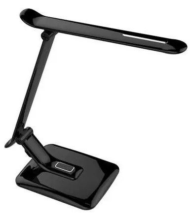 Platinet LED Dotyková stmievateľná stolná lampa LED/12W/230V + USB konektor PL0208