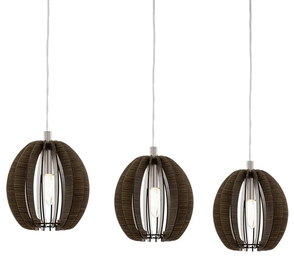 Eglo 94641 - Luster COSSANO 3xE14/60W/230V