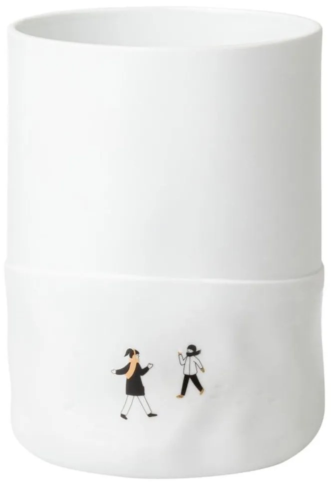 räder Porcelánová váza Snowball Fight