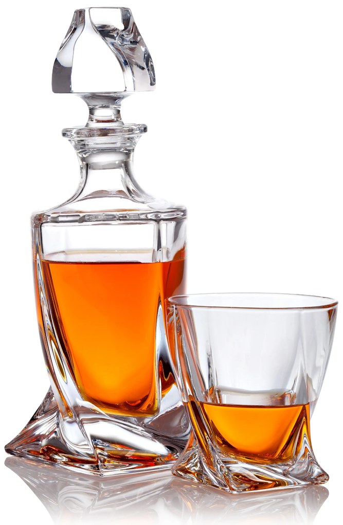 Dekorant Bohemia Crystal krištáľový whisky set s gravírovaním ON NESTÁRNE 1+6