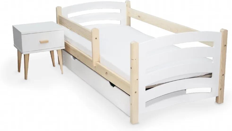 Maxi Drew Detská posteľ Mela 80x160 cm Rošt: Bez roštu, Matrac: Bez matrace