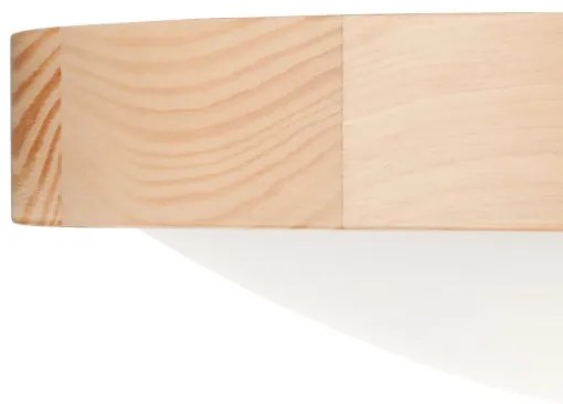 Stropné svietidlo NATURAL SLIM 2xE27/60W/230V ø 37 cm borovica