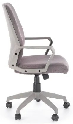 Kancelárska stolička LONA biela/svetlosivá