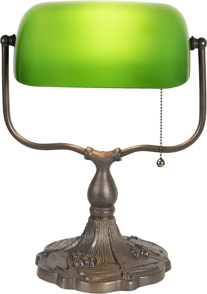 Zelená bankový lampa tiffany Velves - 27 * 20 * 36 cm 1x E27 / max 60W
