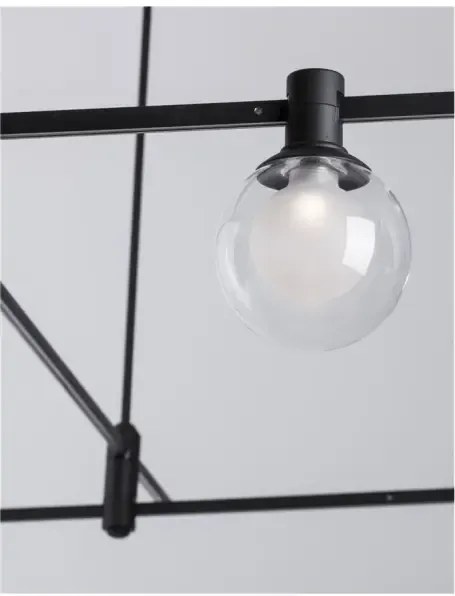 Svietidlo do lišty Minimal čierna