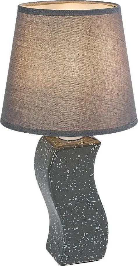 Rabalux 74073 - Stolná lampa DAYAMI 1xE14/40W/230V sivá