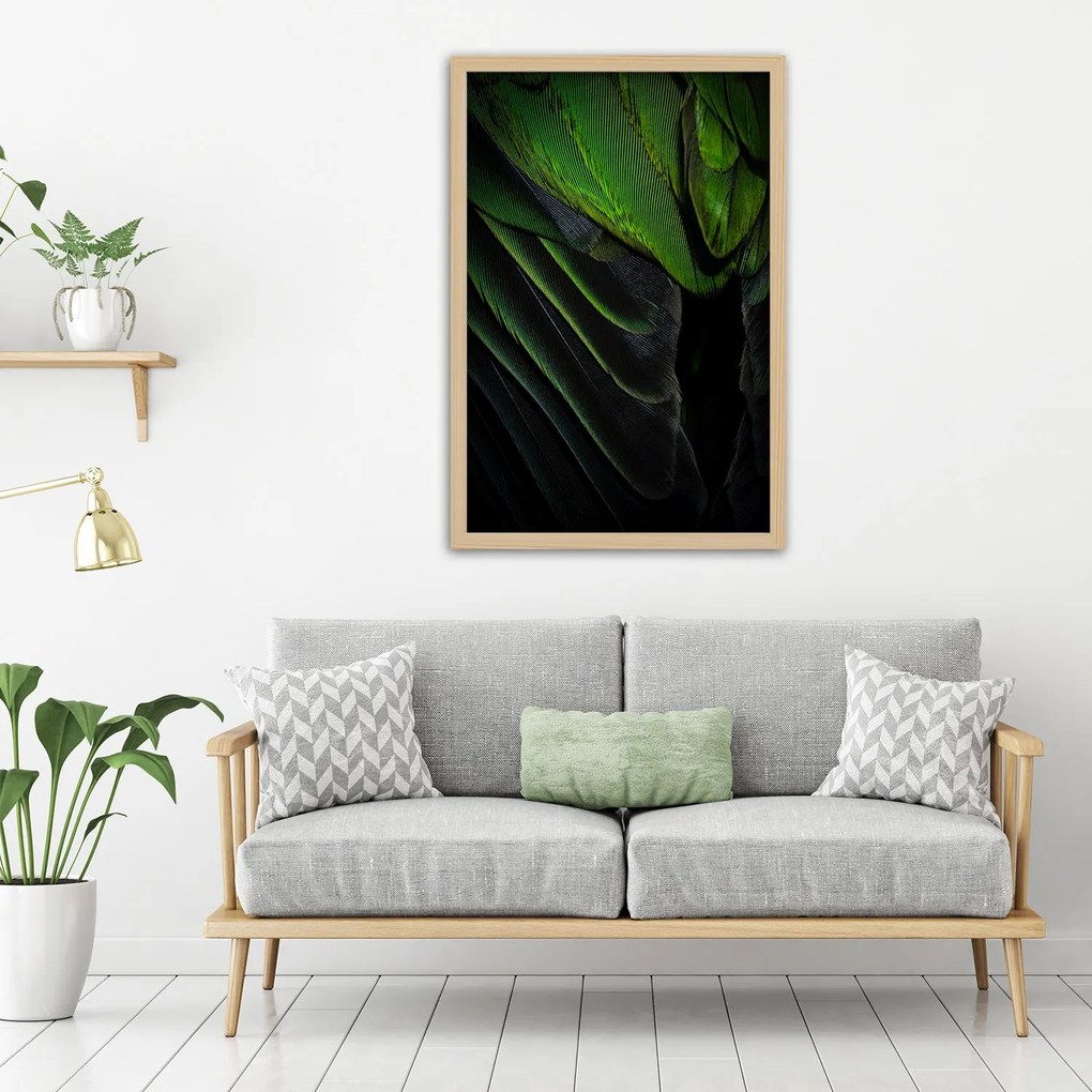 Gario Plagát Perie v boho štýle Farba rámu: Bez rámu, Rozmery: 30 x 45 cm