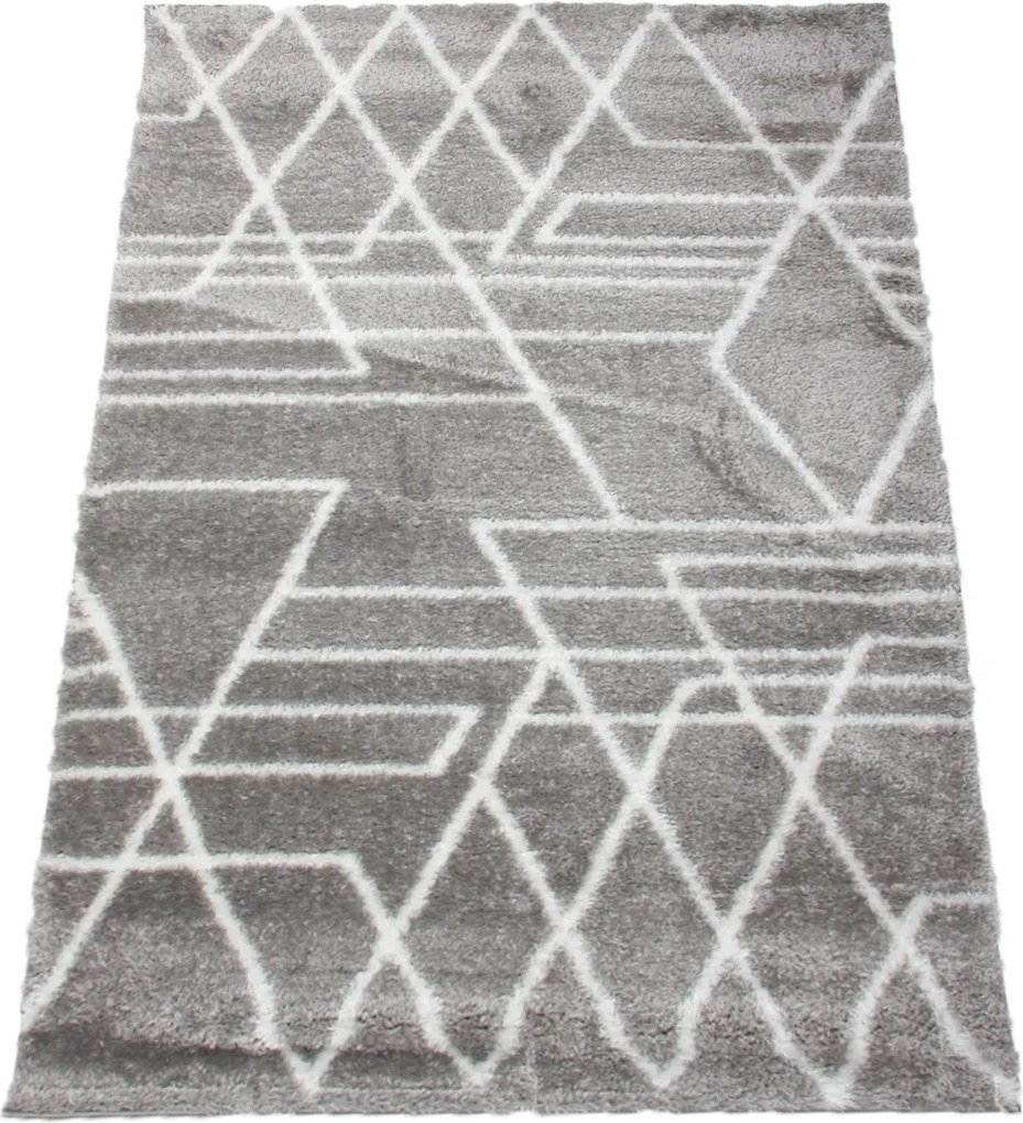 Koberec Boho 610 D.GREY/CREAM rozmery koberec: 60x100 cm