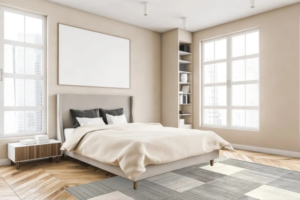 Kusový koberec Vals 8002 Grey, 200x290, šedá, obývacia izba, Berfin Dywany