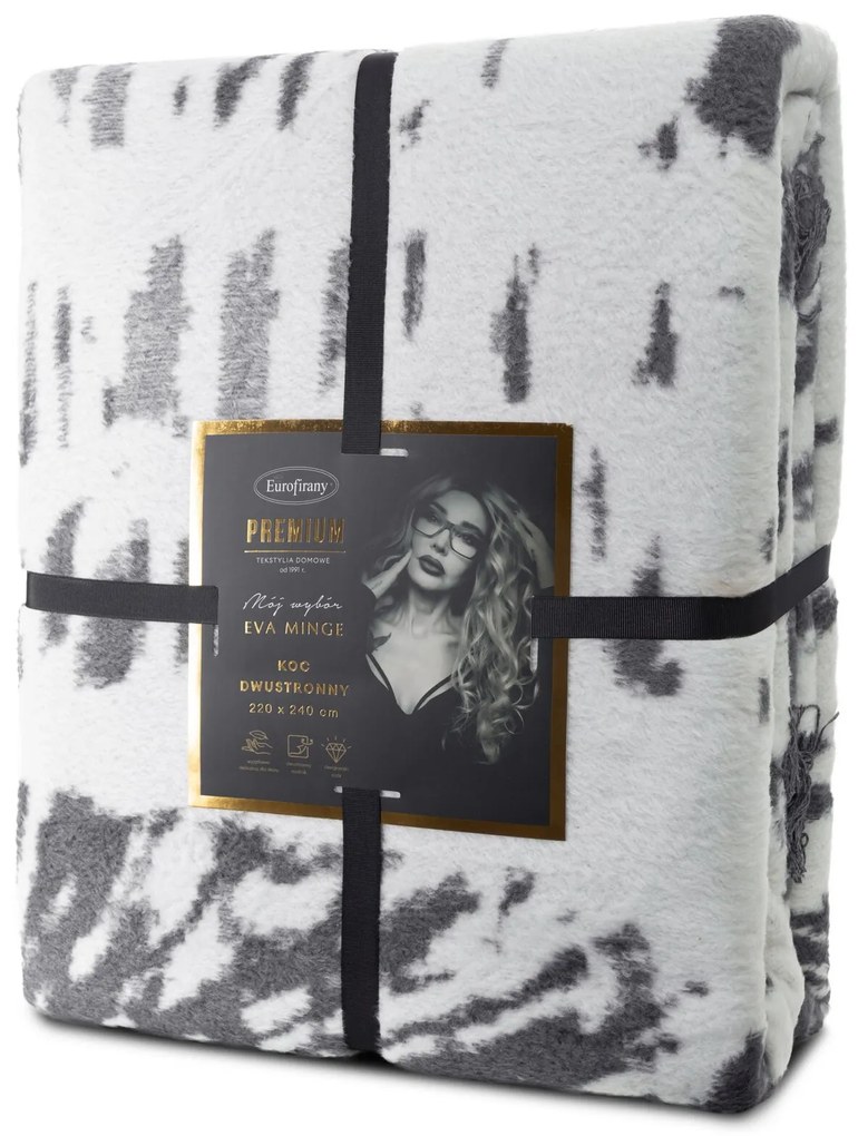 BAVLNENÁ DEKA EVA MINGE AKRYL 2 220X240 CM VZOROVANÁ